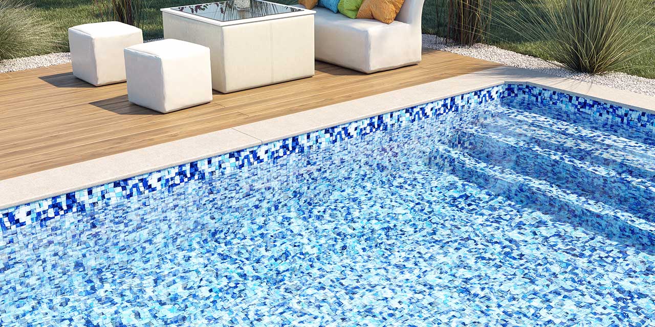 Liner à motif pour piscine