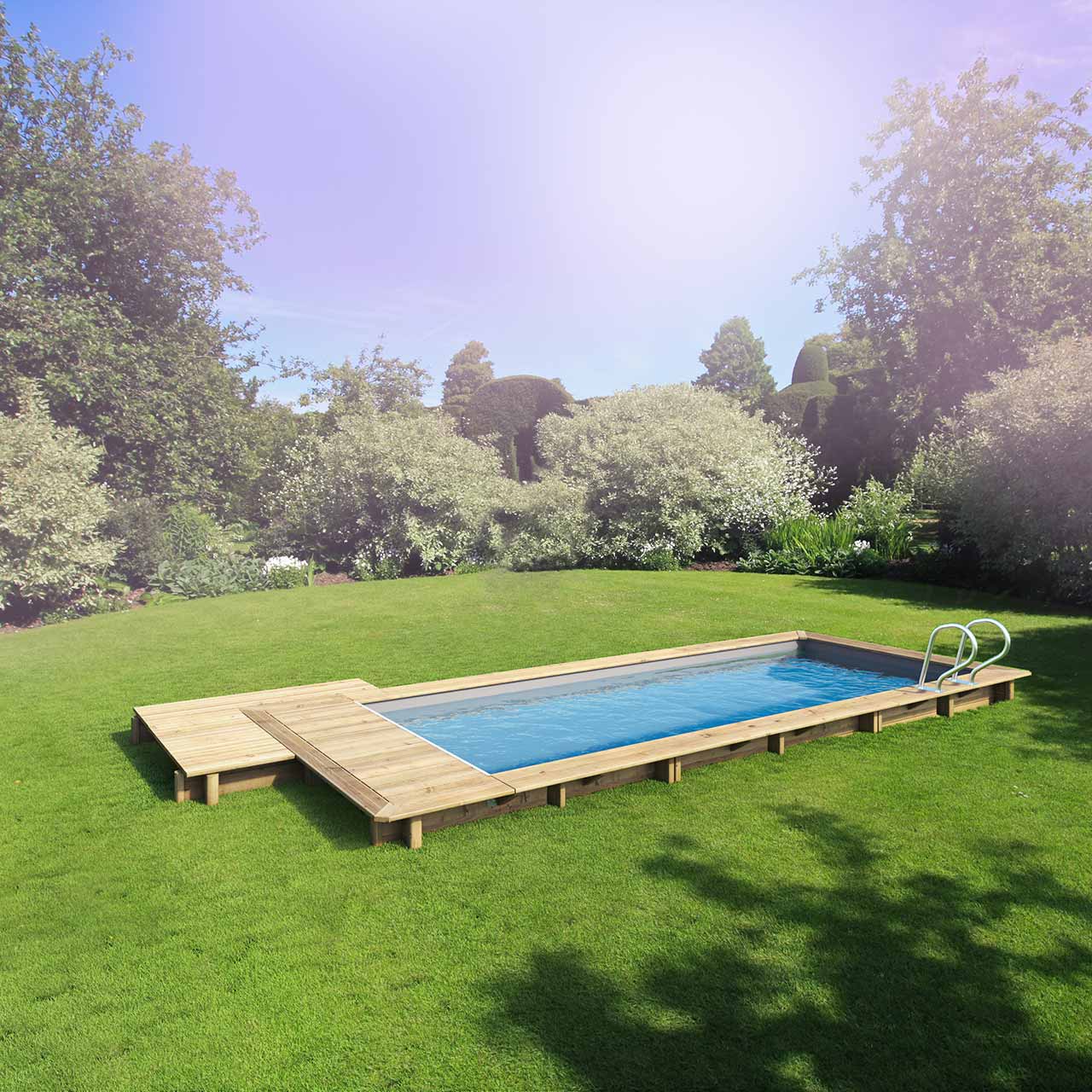 piscine de jardin enterrée