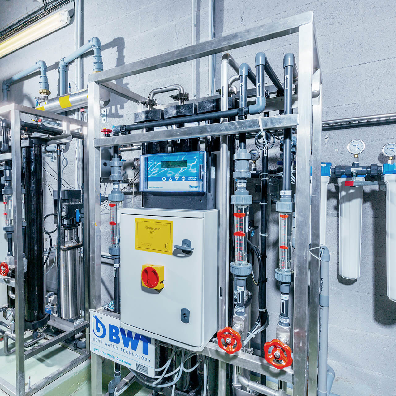 Nos so­lu­tions de trai­te­ment de l'eau