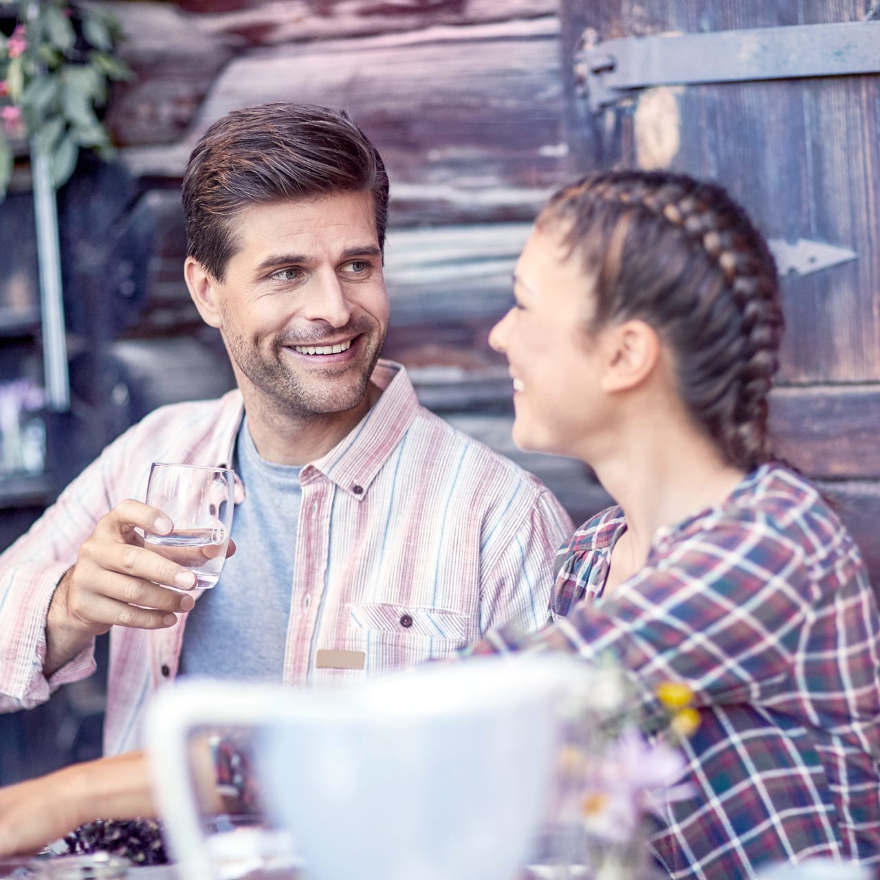 Drink Water in Nature