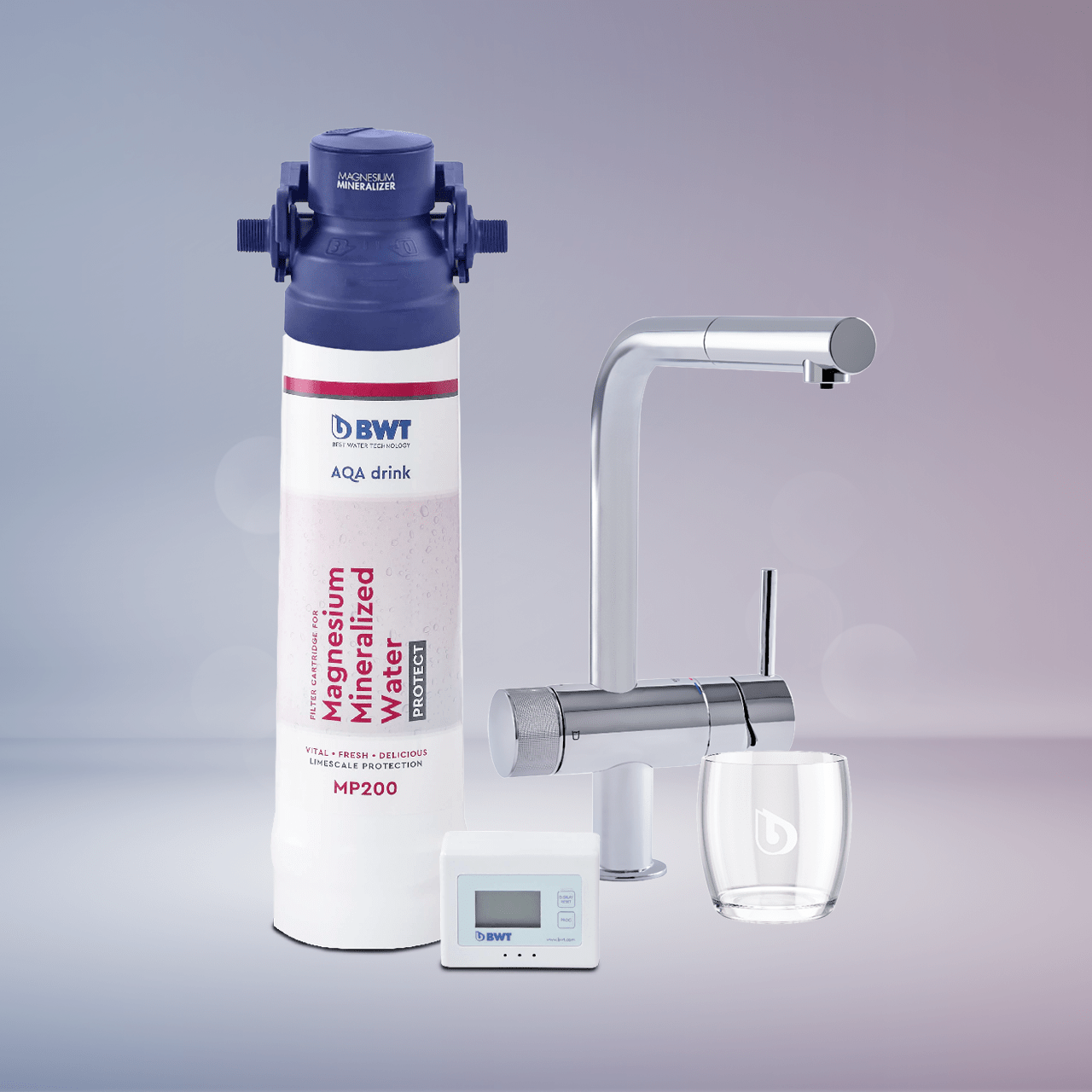 AQA drink Pure LOFT - Küchenarmatur mit Wasserfilter