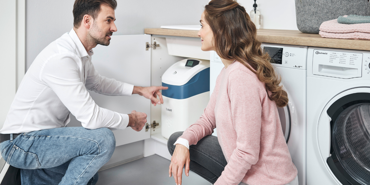 BWT Perla SILK vízlágyító beszerelése AQAMESTER vízszerelővel