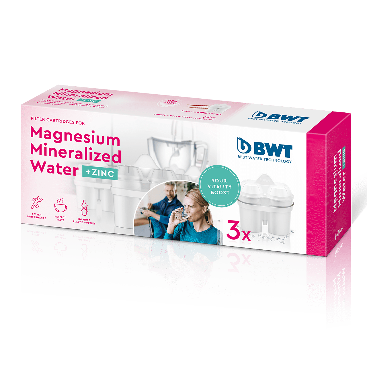 Magnesium Mineralized Water Zinc