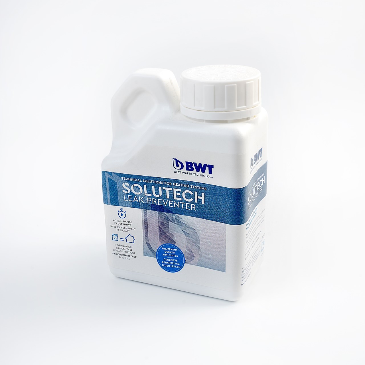 BWT Solutech Leak Prevention szivárgás elleni fűtési rendszer tömítő folyadék