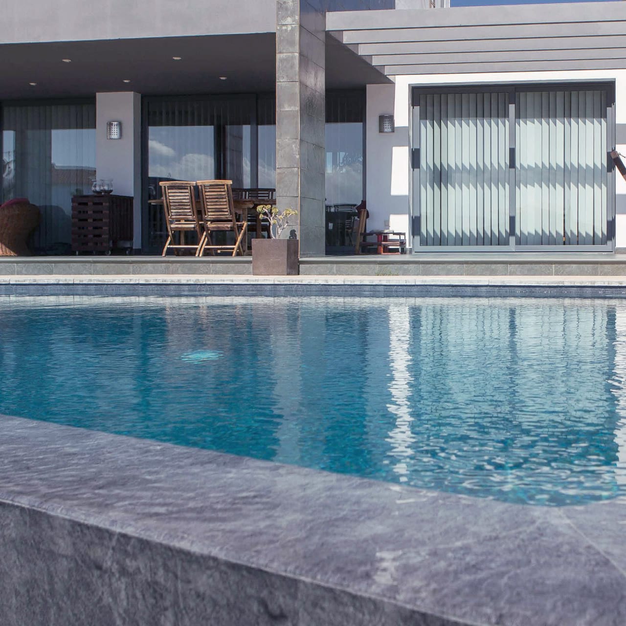 Betonpool Folienauskleidung