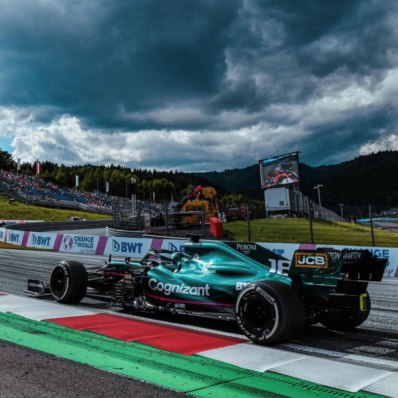 GP, F1, rosa, BWT, Austria, Change the world, sip by sip