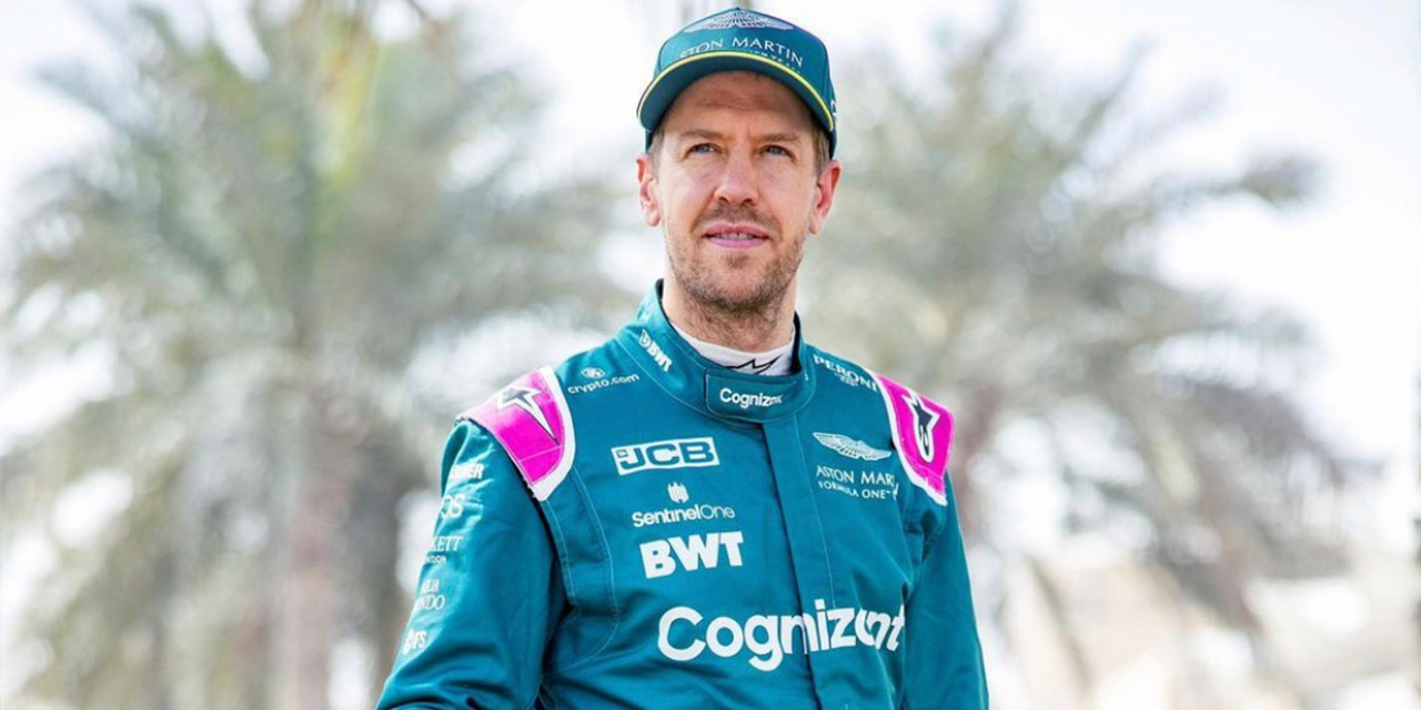 Sebastian Vettel, Ambassador BWT, Change the world, sip by sip, F1, casco, rosa, sport
