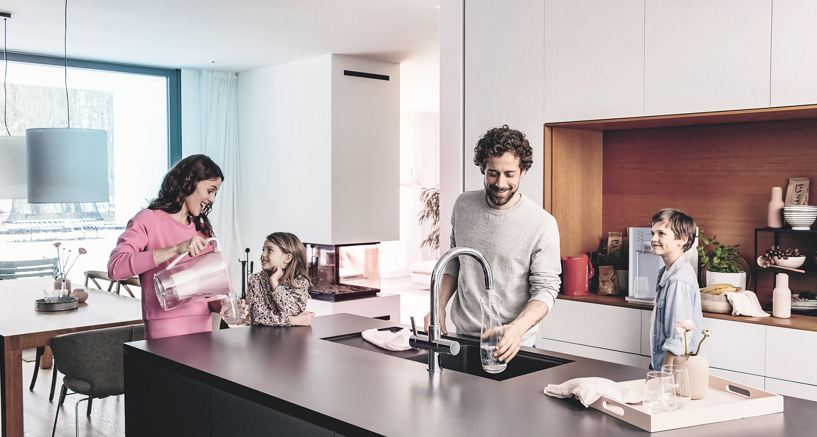 bottle, free, zone, casa, dispenser, acqua, km, zero