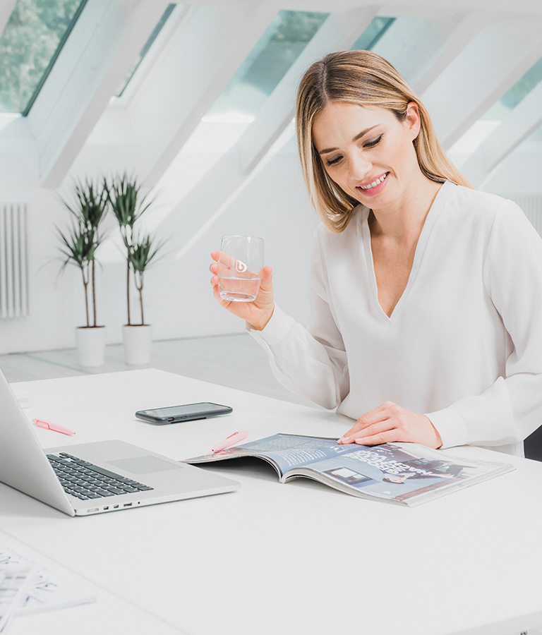 ufficio, bottle, free, zone, dispenser, acqua