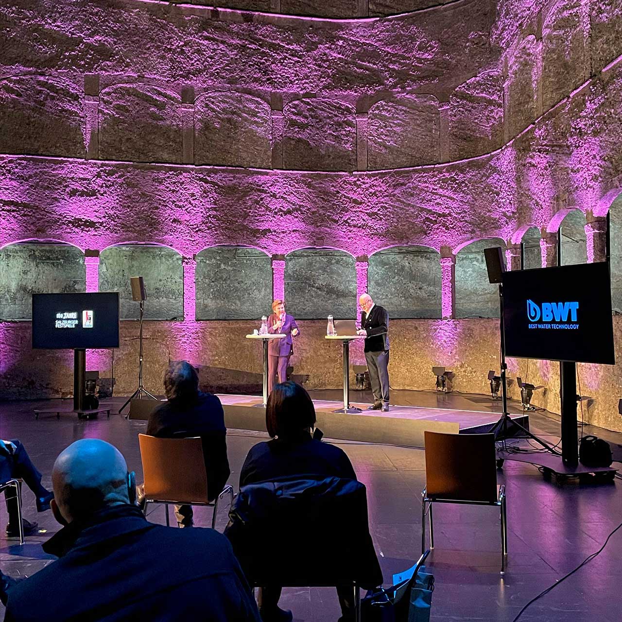 Discorso, Salisburgo, festival, BWT, sponsor