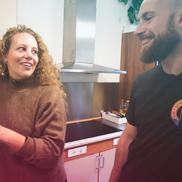 Caroline-Anders Caroline og Anders fikk installert et kalkfilter for å få kalkfritt vann