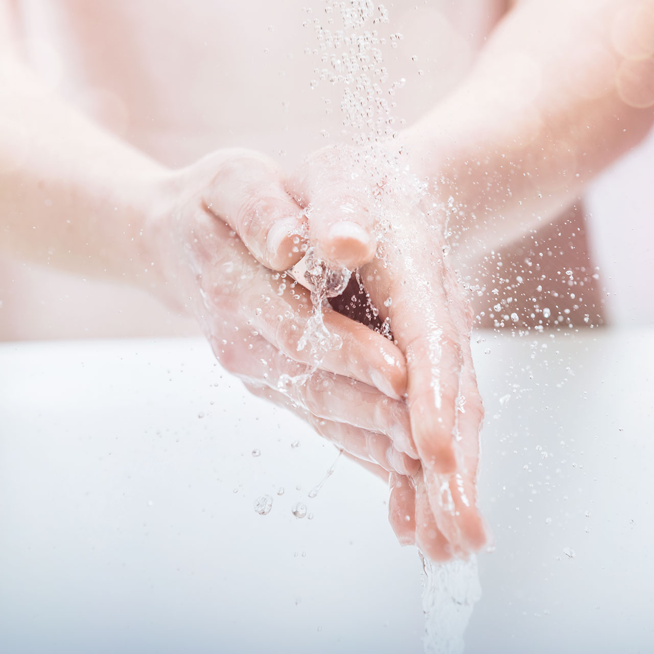 Forverres barneeksem av kalkfritt vann