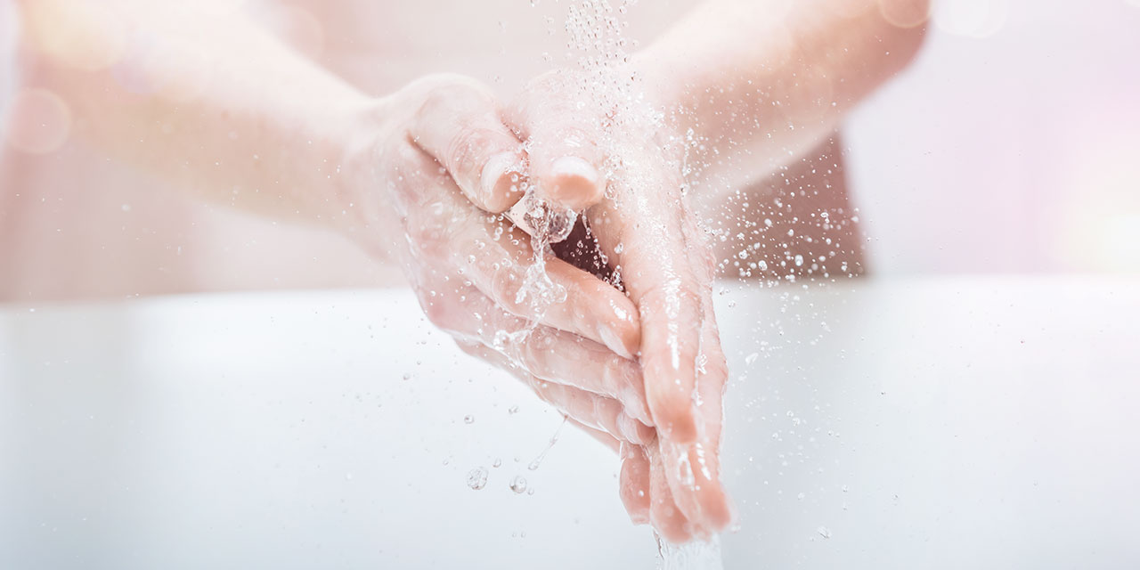 Forverres barneeksem av kalkfritt vann