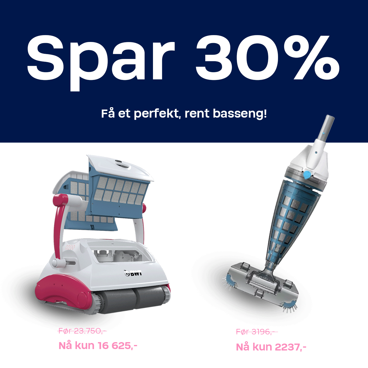 Tilbud på bassengrengjøring