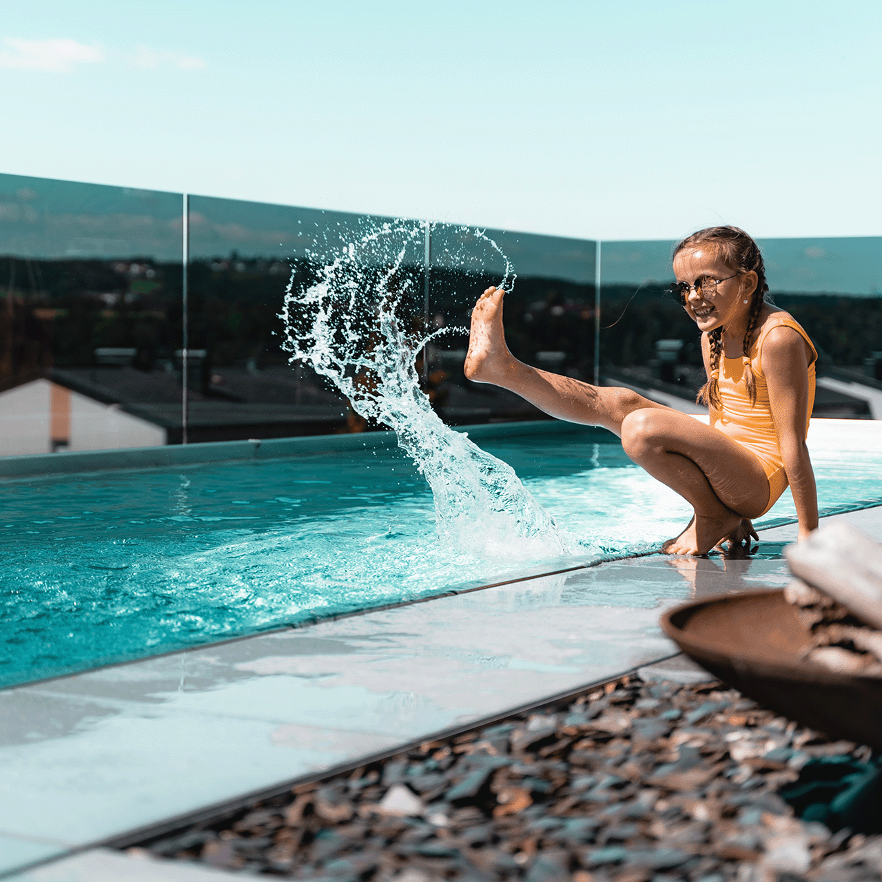 Kjørerute for kjemikalier for offentlige badeanlegg fra BWT