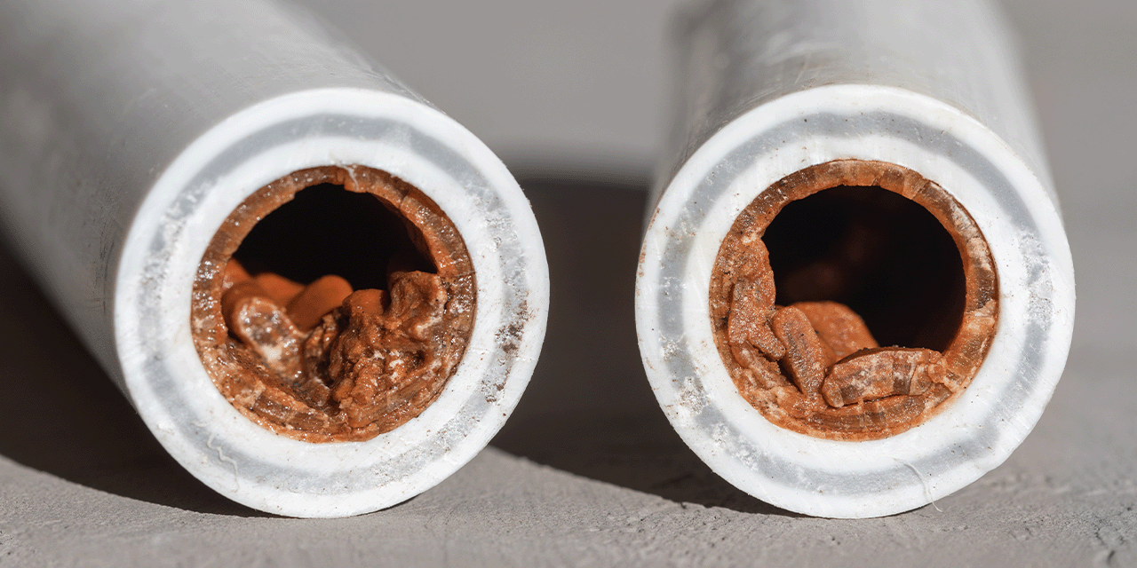 Sedimentering av vann i varmeanlegg