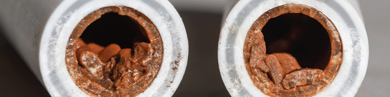 Sedimentering av vann i varmeanlegg