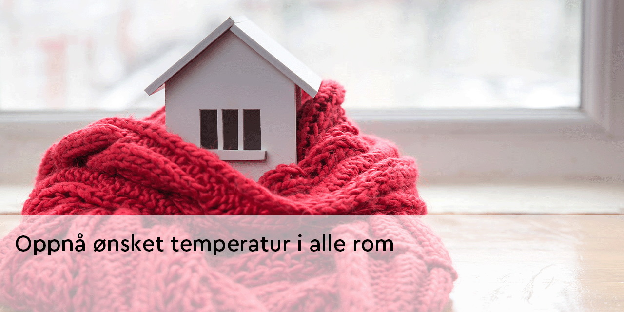Riktig temperatur til varmeanlegg BWT