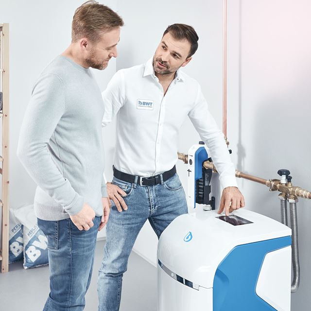 Installasjon av BWT kalkfilter Installasjon av BWT kalkfilter