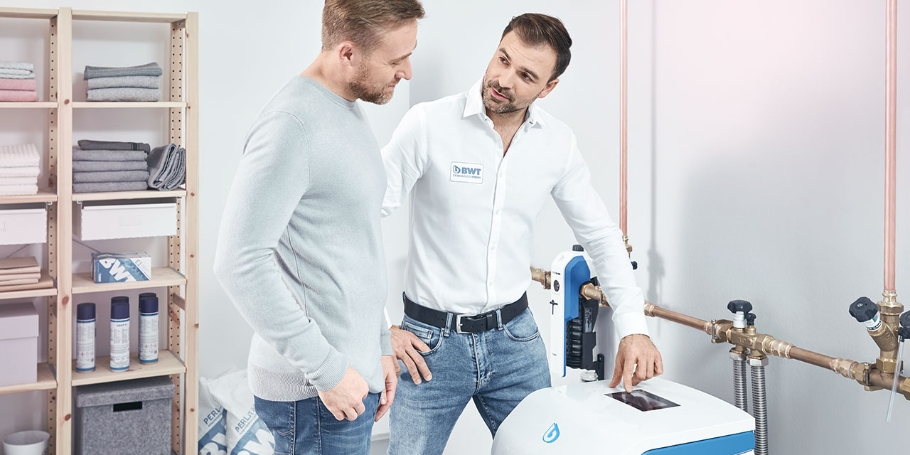 Installasjon av BWT kalkfilter