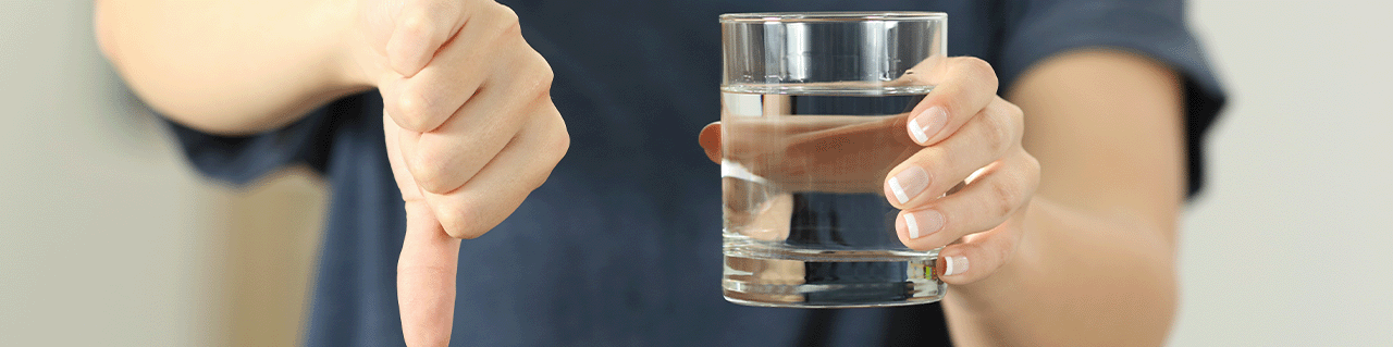 Merkelig smak og vond lukt