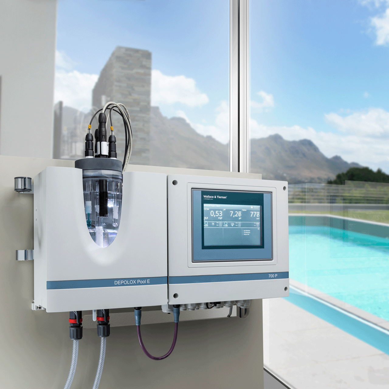 BWT Depolox styringssystem for bassengvann