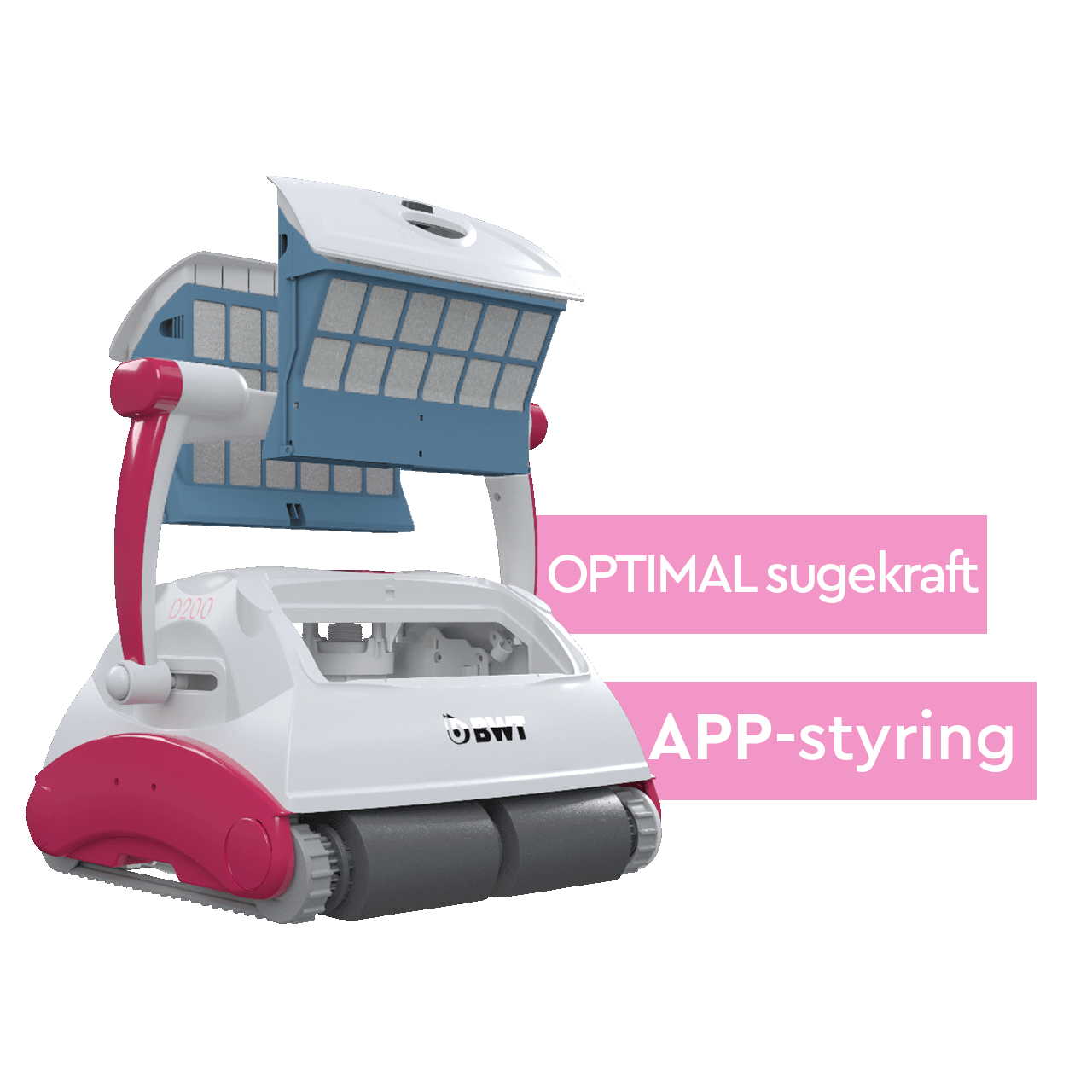 BWT bassengstøvsuger D-200 for rent bassengvann