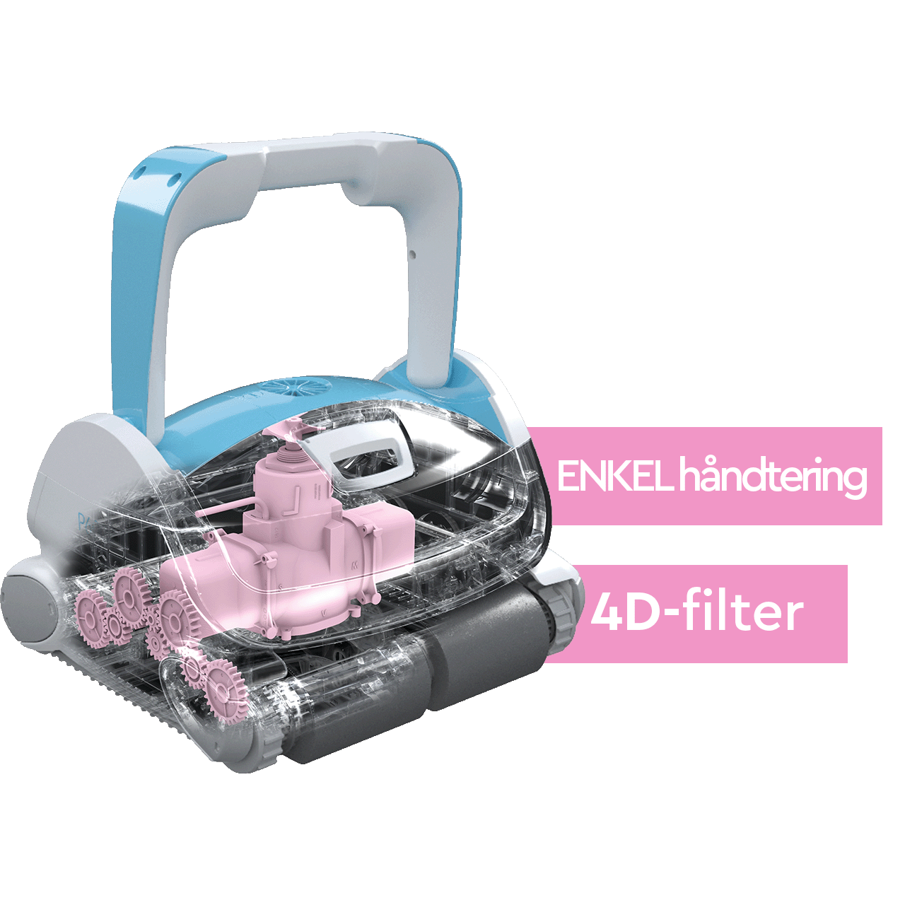 BWT bassengstøvsuger P-600 for rent bassengvann