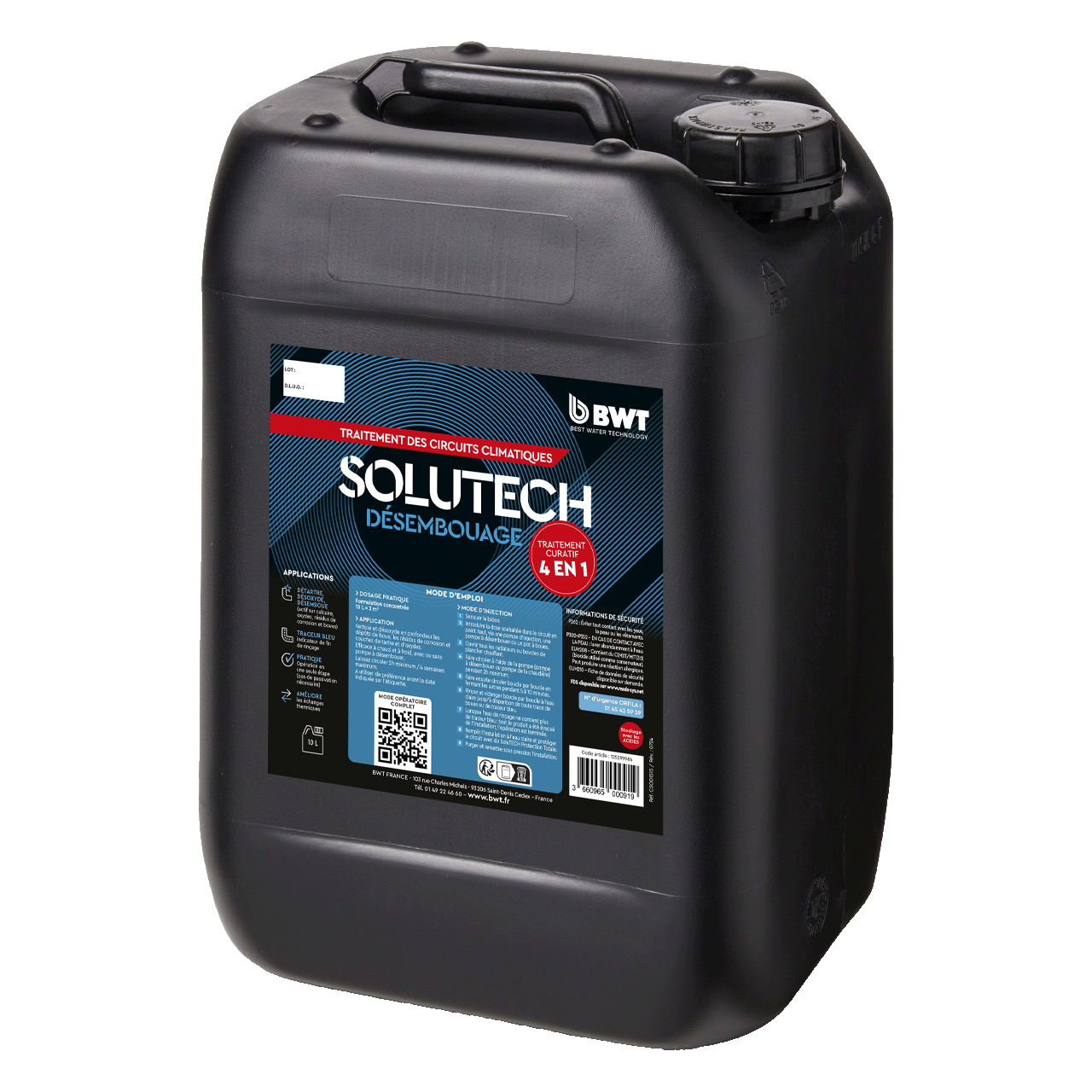 BWT Total Cleaner kjemi for varmeanlegg