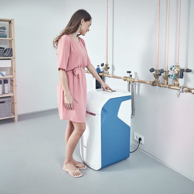 Wasserenthärter im Keller