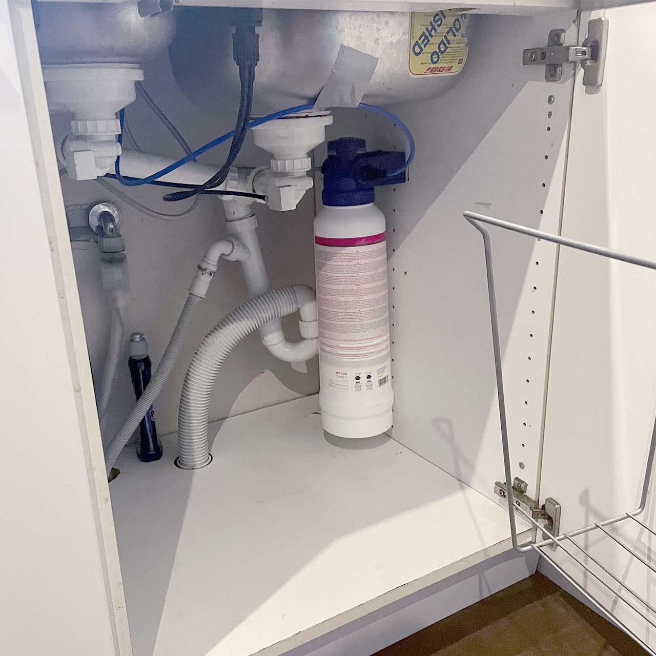 AQAdrink kundecase - Søren - Filter under vask