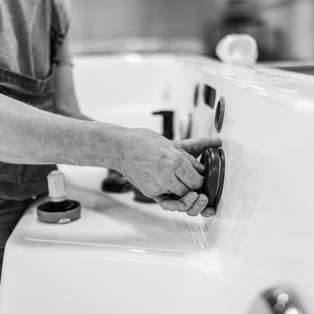 BWT pool keramisk glasfiber pool finish 