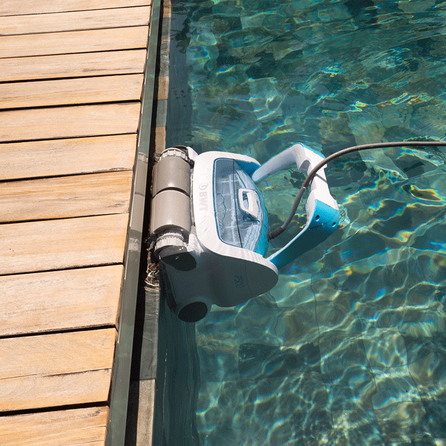 Rengøringsområde for poolrobot fra BWT