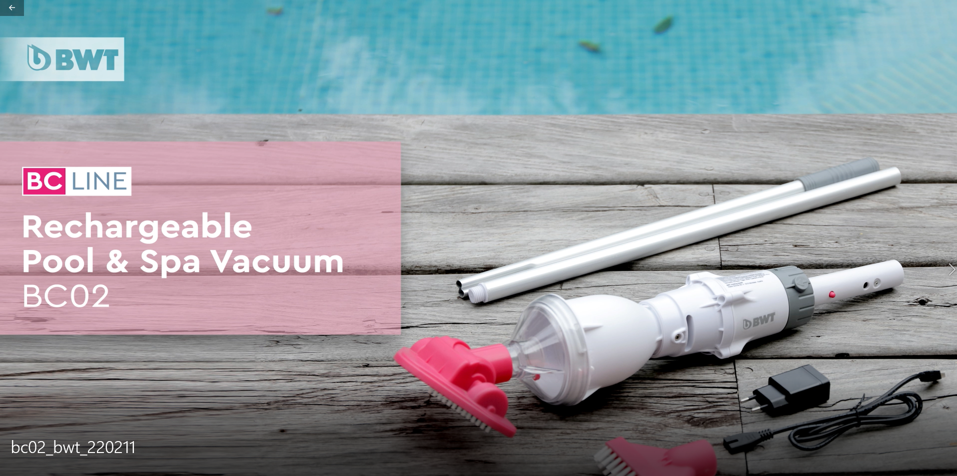 BC02 bundsuger fra BWT video BC02 bundsuger fra BWT video