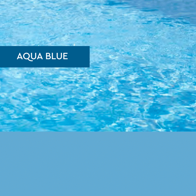 Aqua blue pool farve fra BWT sqaure