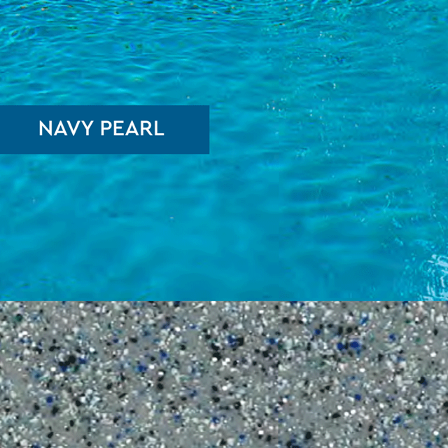 Navy pearl pool farve fra BWT square