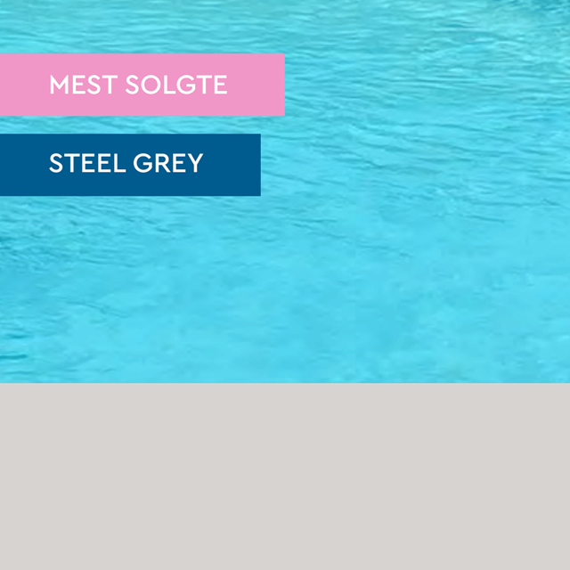 Steel grey pool farve fra BWT mest solgte square