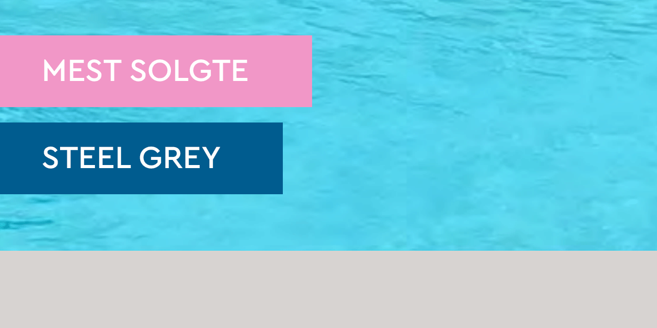 Steel grey pool farve fra BWT mest solgte