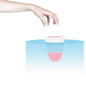 drop into water